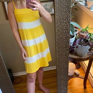 Roxy Yellow Tie Dye Dress